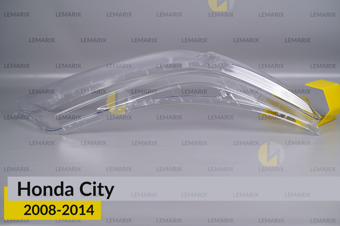 Стекло фары Honda City (2008-2014) правое
