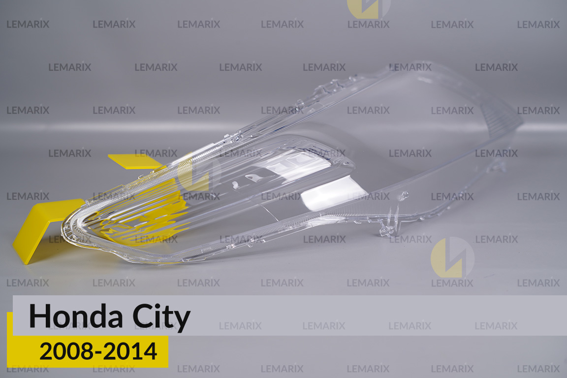 Стекло фары Honda City (2008-2014) правое