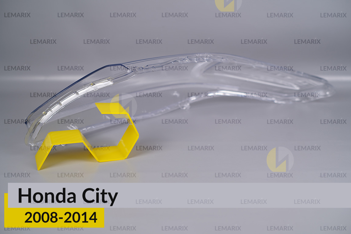 Стекло фары Honda City (2008-2014) правое