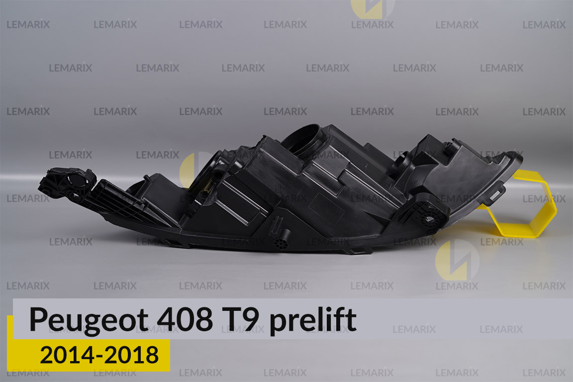 Корпус фари Peugeot 408 Т9 (2014-2018) дорест правий