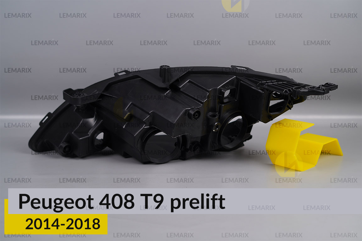 Корпус фари Peugeot 408 Т9 (2014-2018) дорест правий