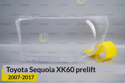 Стекло фары Toyota Sequoia XK60 (2007-2017) дорест левое