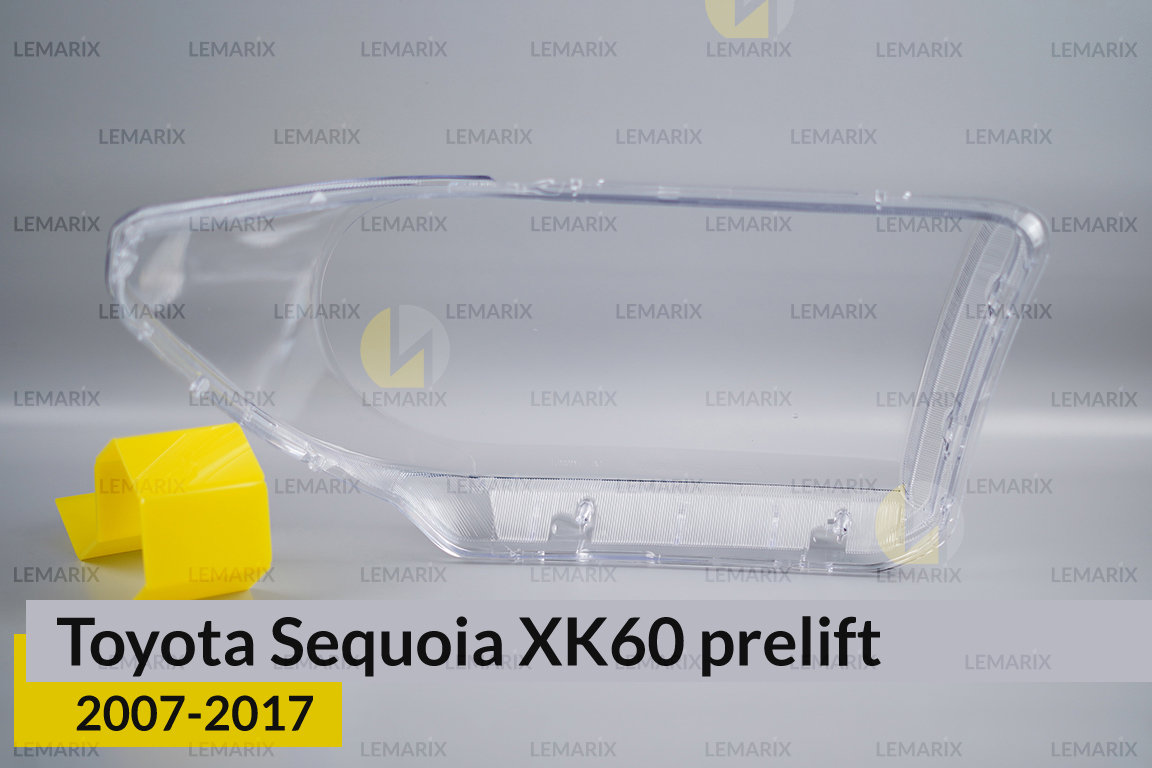 Стекло фары Toyota Sequoia XK60 (2007-2017) дорест левое