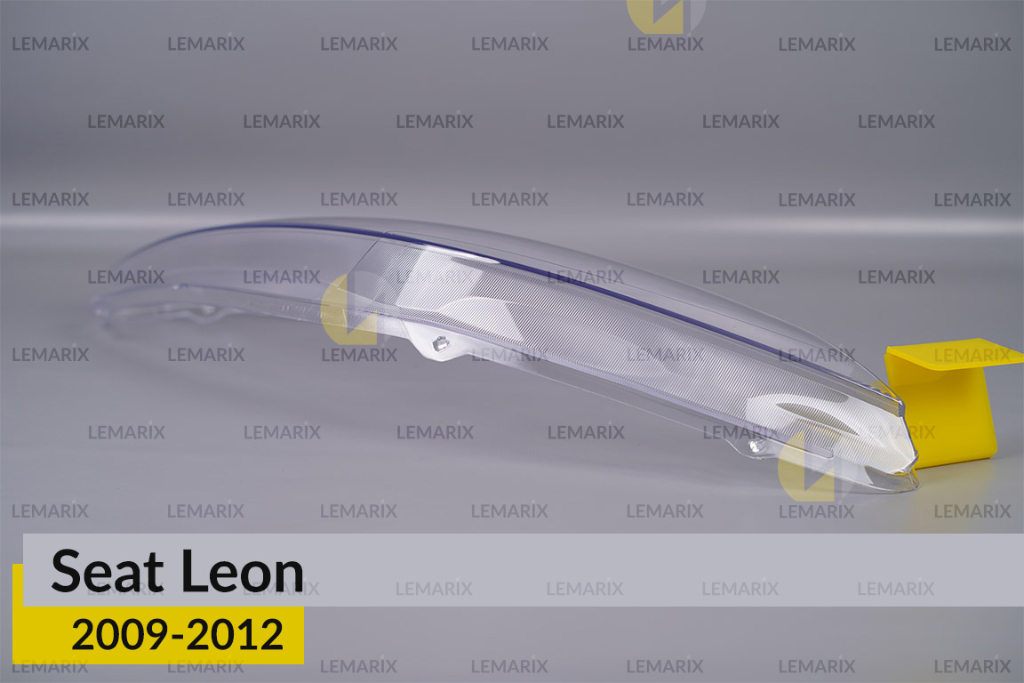 Скло фари Seat Leon (2009-2012) ліве
