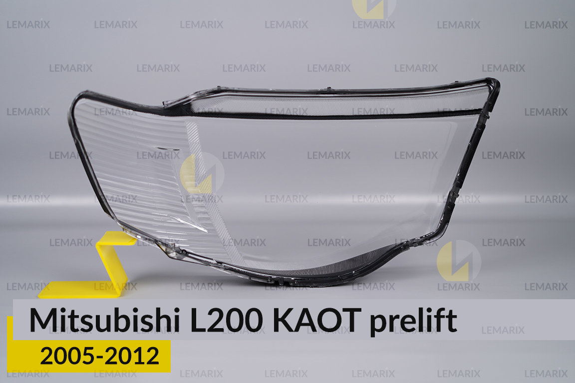 Стекло фары Mitsubishi L200 KAOT (2005-2012) дорест левое