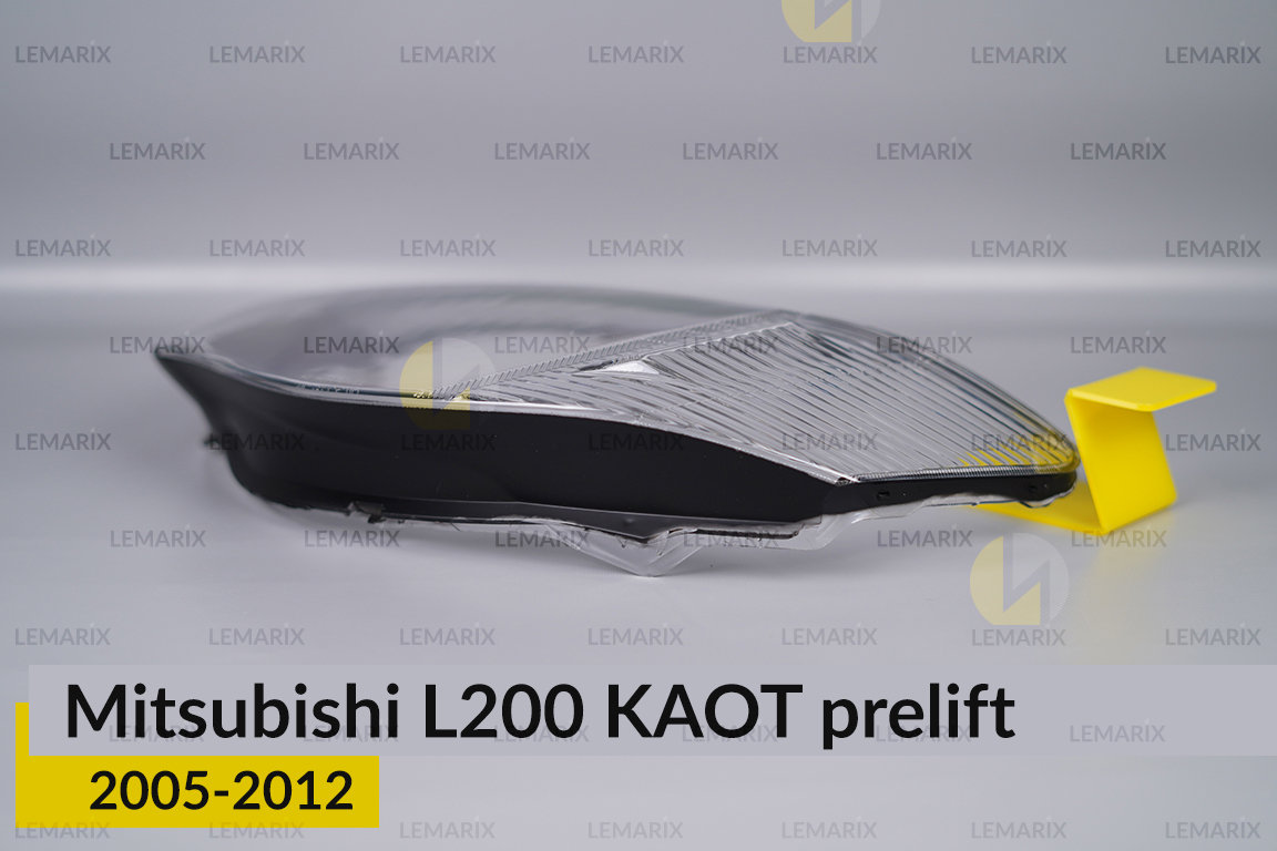 Стекло фары Mitsubishi L200 KAOT (2005-2012) дорест левое