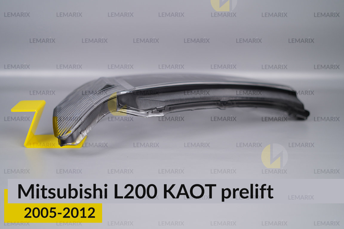 Стекло фары Mitsubishi L200 KAOT (2005-2012) дорест левое