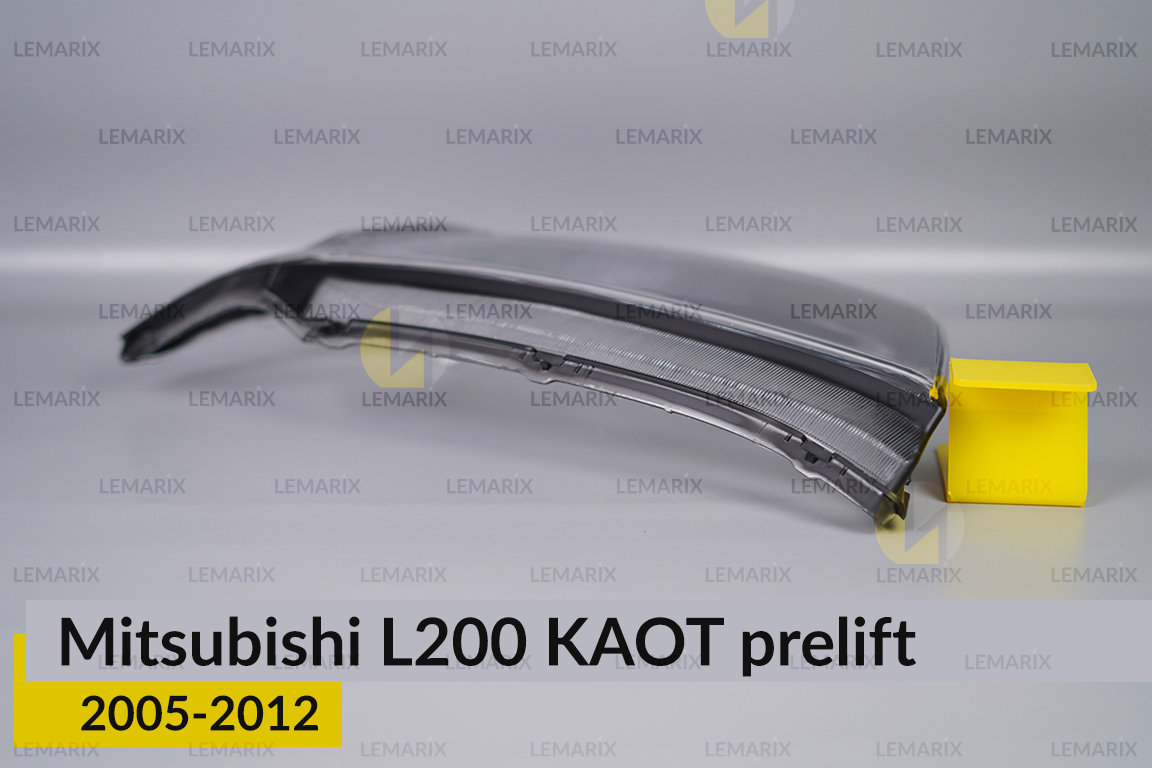 Стекло фары Mitsubishi L200 KAOT (2005-2012) дорест левое