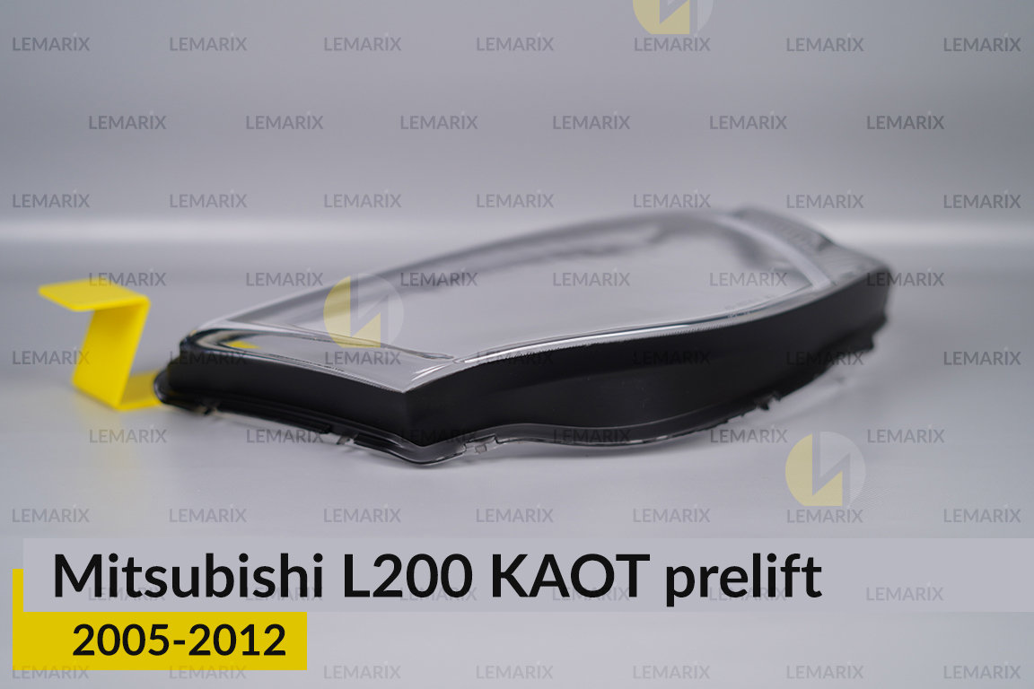 Стекло фары Mitsubishi L200 KAOT (2005-2012) дорест левое