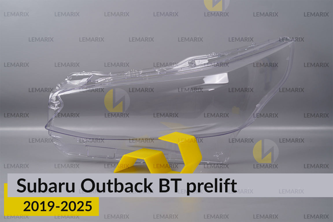 Стекло фары Subaru Outback BT (2019-2025) дорест левое