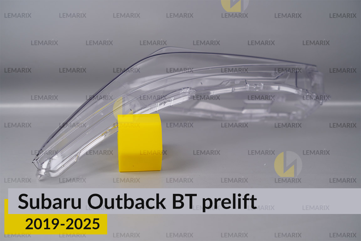 Стекло фары Subaru Outback BT (2019-2025) дорест левое