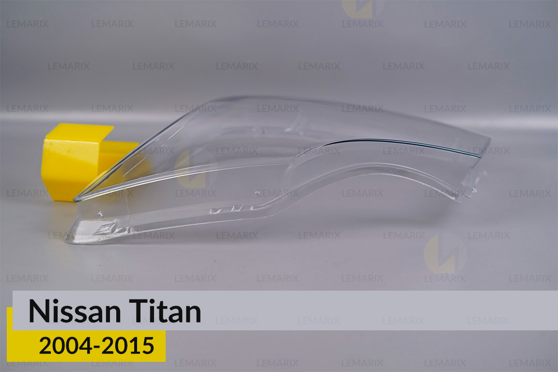 Скло фари Nissan Titan (2004-2015) ліве