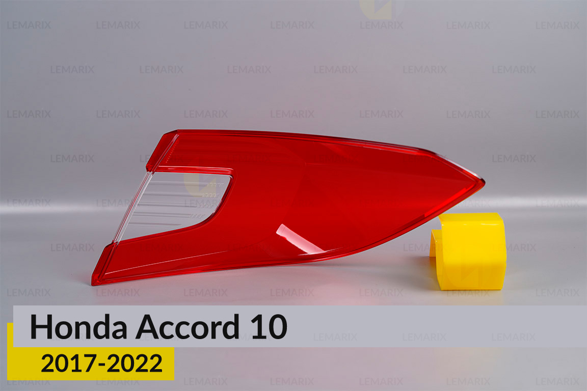 Скло заднього ліхтаря зовнішнє в крилі Honda Accord 10 (2017-2022) ліве
