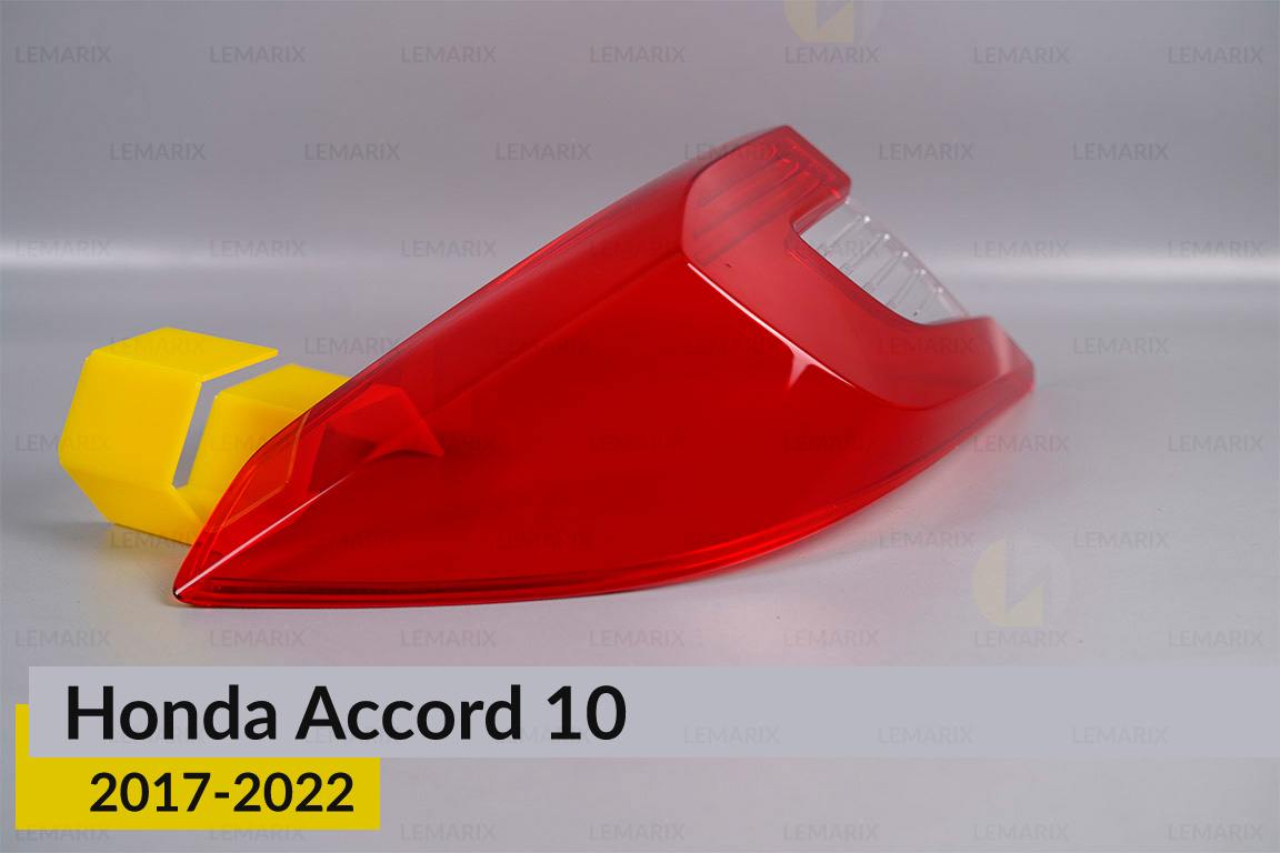 Скло заднього ліхтаря зовнішнє в крилі Honda Accord 10 (2017-2022) ліве