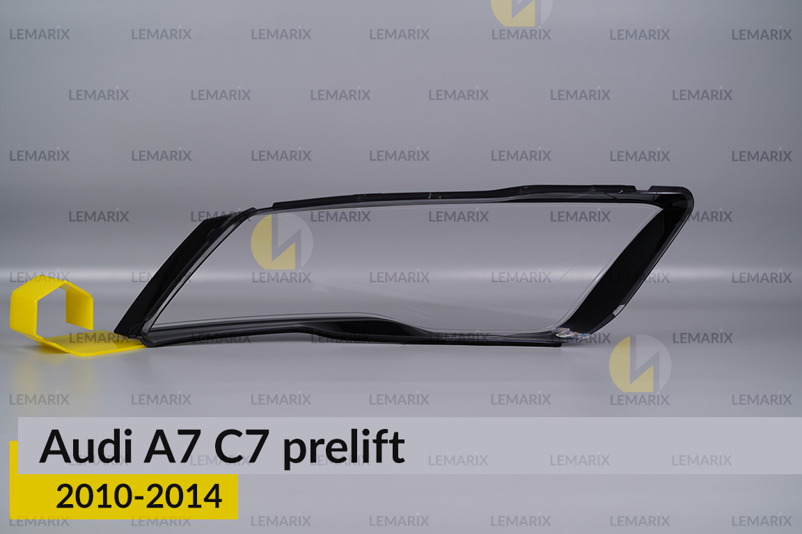 Скло фари Audi A7 C7 (2010-2014) дорест праве
