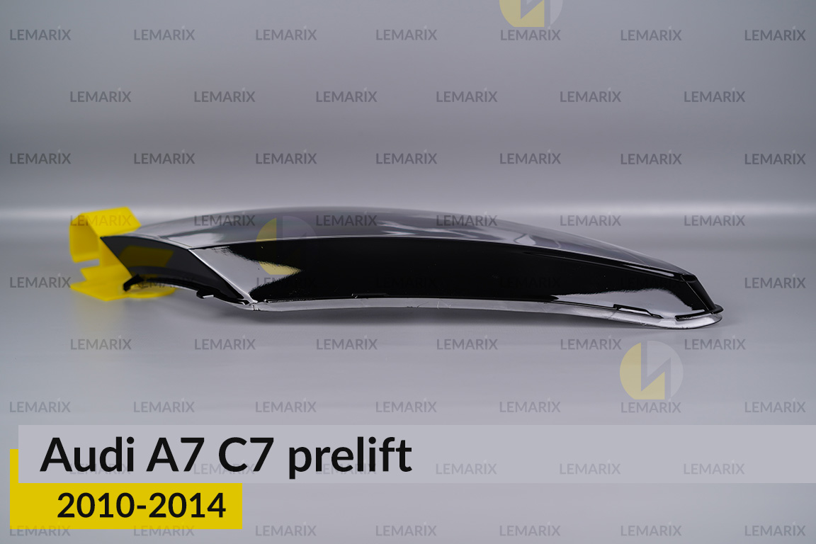 Скло фари Audi A7 C7 (2010-2014) дорест праве