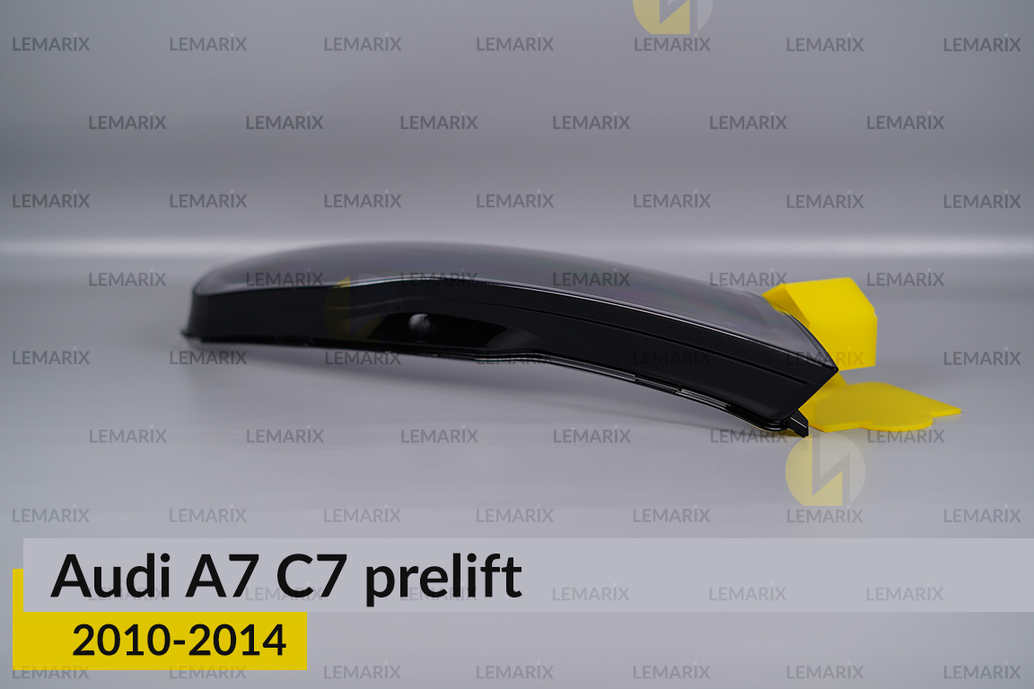 Скло фари Audi A7 C7 (2010-2014) дорест праве