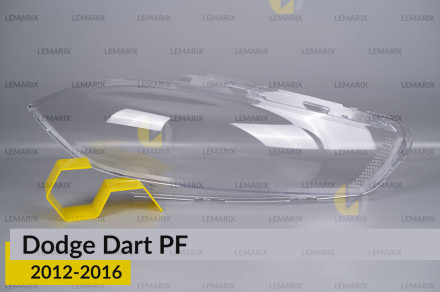 Стекло фары Dodge Dart PF (2012-2016) правое