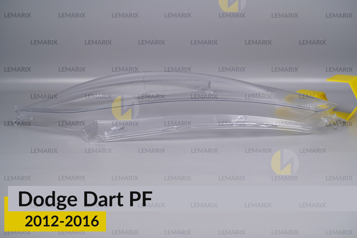 Стекло фары Dodge Dart PF (2012-2016) правое