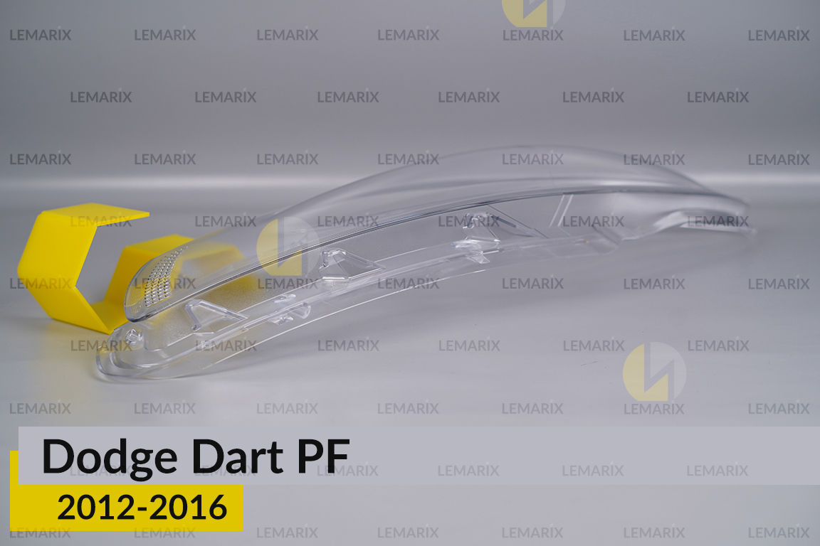 Стекло фары Dodge Dart PF (2012-2016) правое