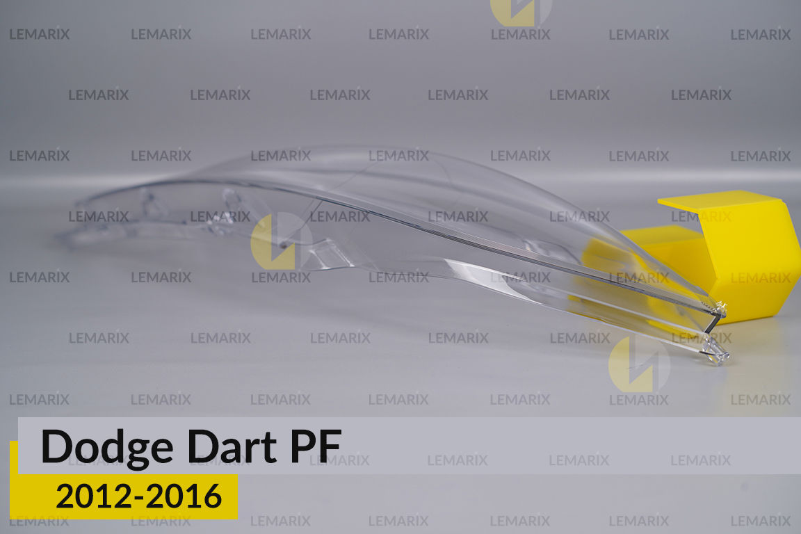 Стекло фары Dodge Dart PF (2012-2016) правое
