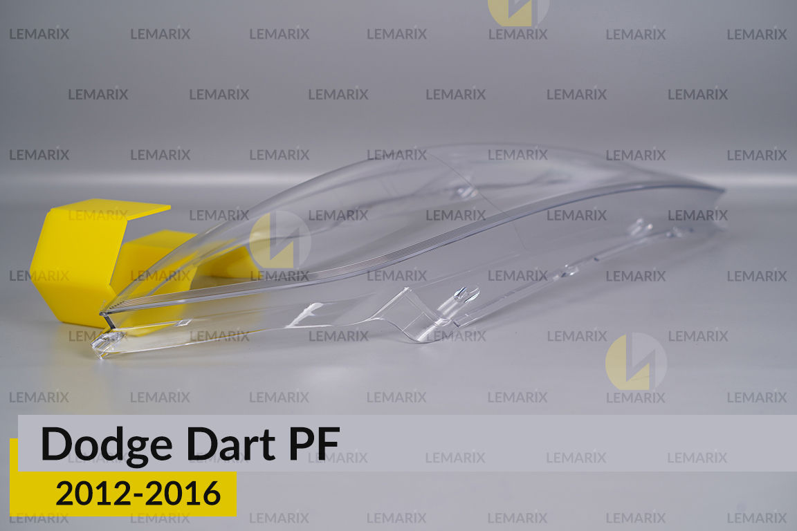 Стекло фары Dodge Dart PF (2012-2016) правое
