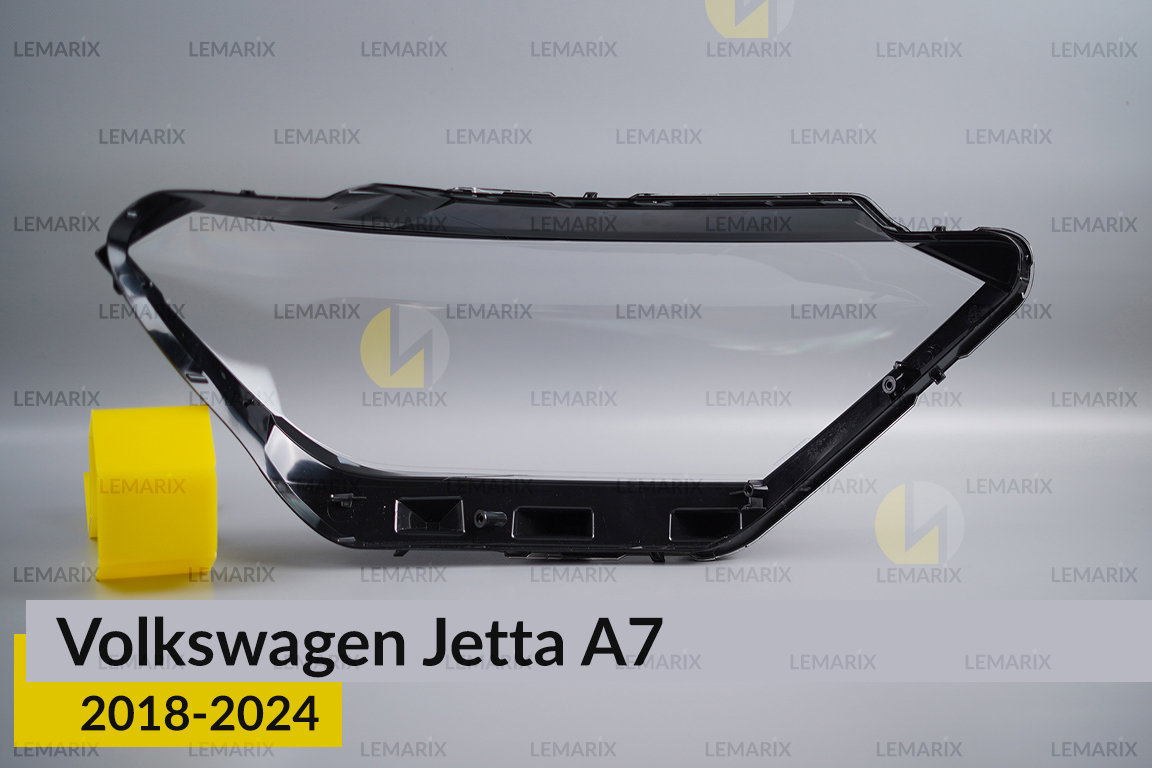 Стекло фары VW Volkswagen Jetta A7 (2018-2024) левое