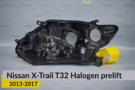 Корпус фары Nissan X-Trail T32 Halogen (2013-2017) дорест левый
