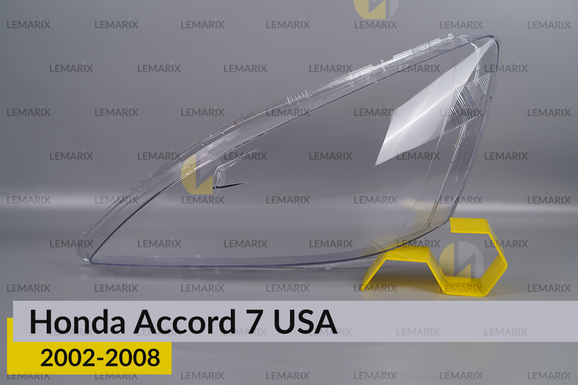 Стекло фары Honda Accord 7 USA (2002-2008) левое