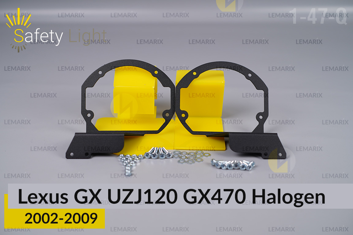 Переходная рамка для Lexus GX UZJ120 GX470 Halogen (2002-2009)