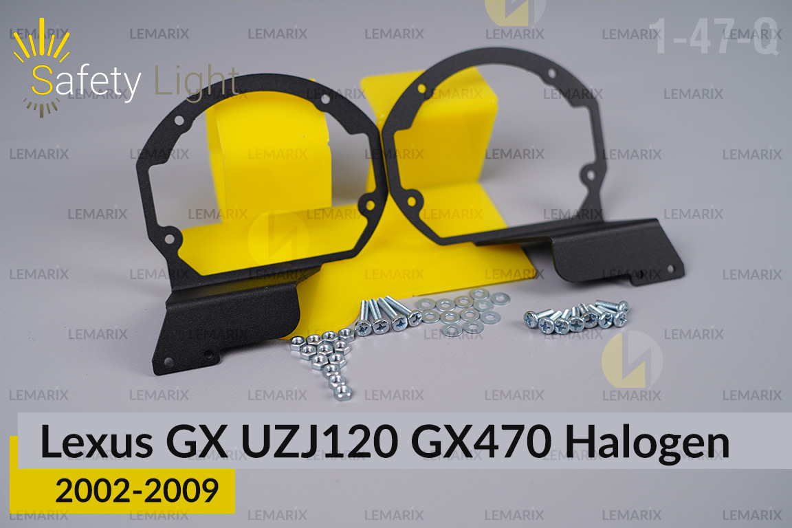 Переходная рамка для Lexus GX UZJ120 GX470 Halogen (2002-2009)