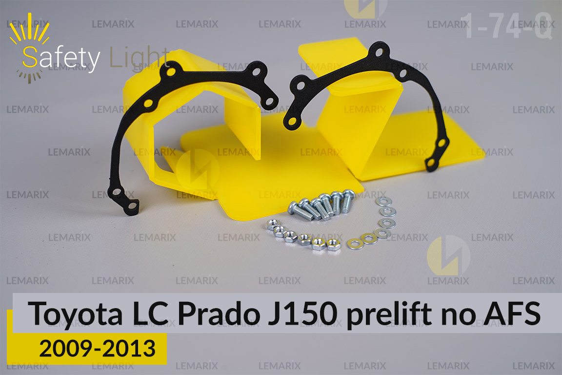 Перехідна рамка для Toyota Land Cruiser Prado J150 no AFS (2009-2013) дорест