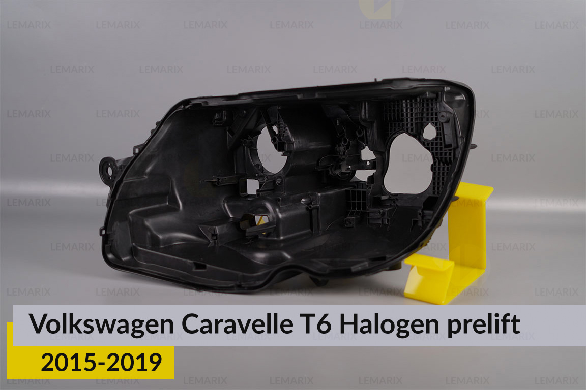 Корпус фари VW Volkswagen Transporter T6 Halogen (2015-2019) дорест лівий
