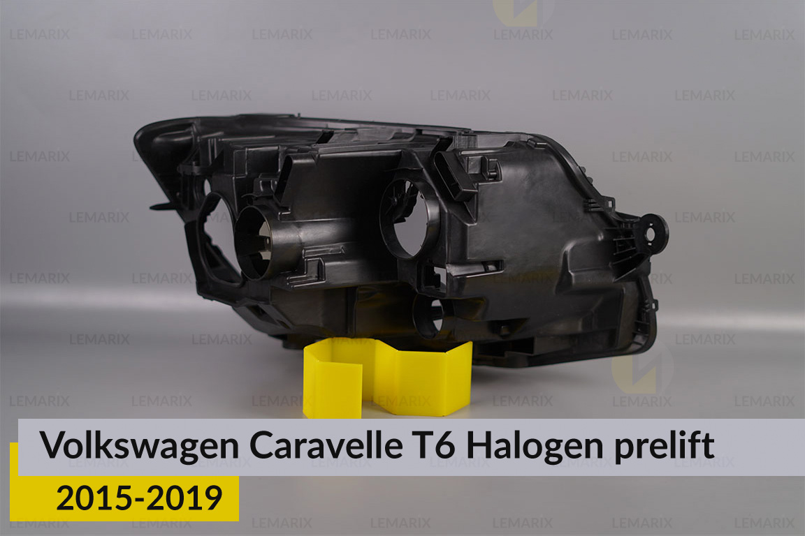 Корпус фары VW Volkswagen Transporter T6 Halogen (2015-2019) дорест левый
