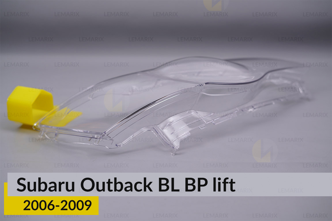 Стекло фары Subaru Outback BL BP (2006-2009) рест правое