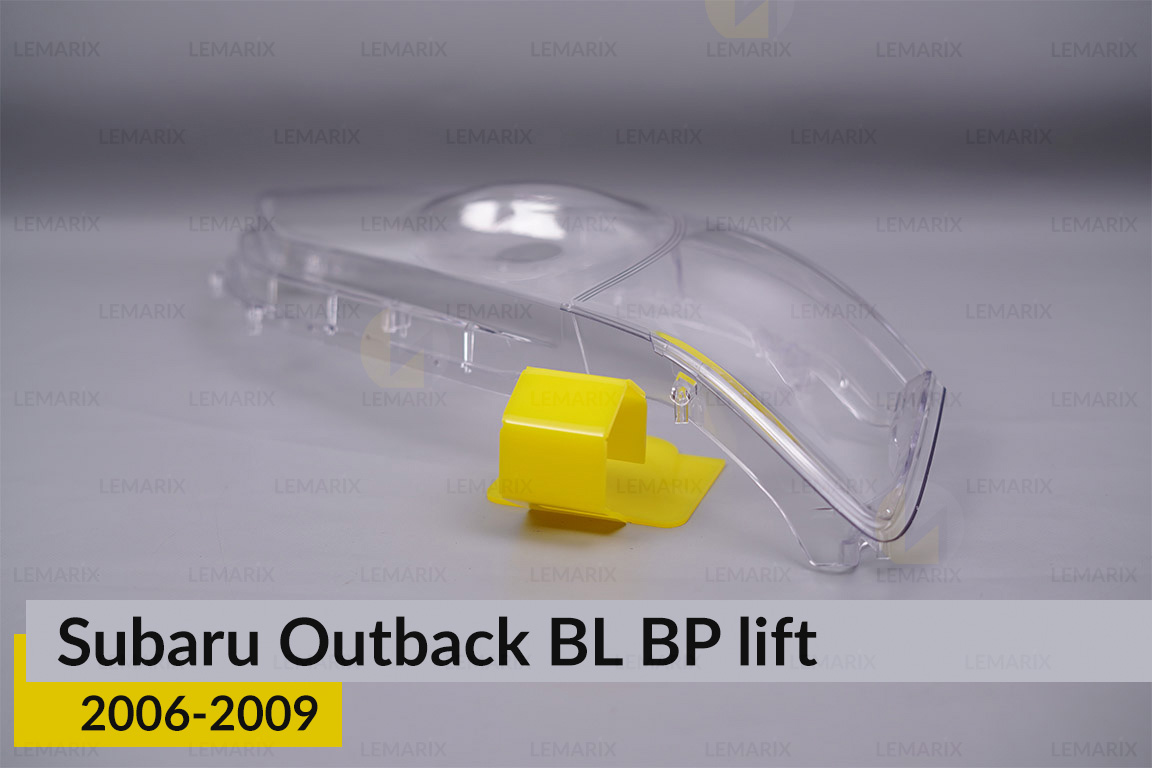 Стекло фары Subaru Outback BL BP (2006-2009) рест правое