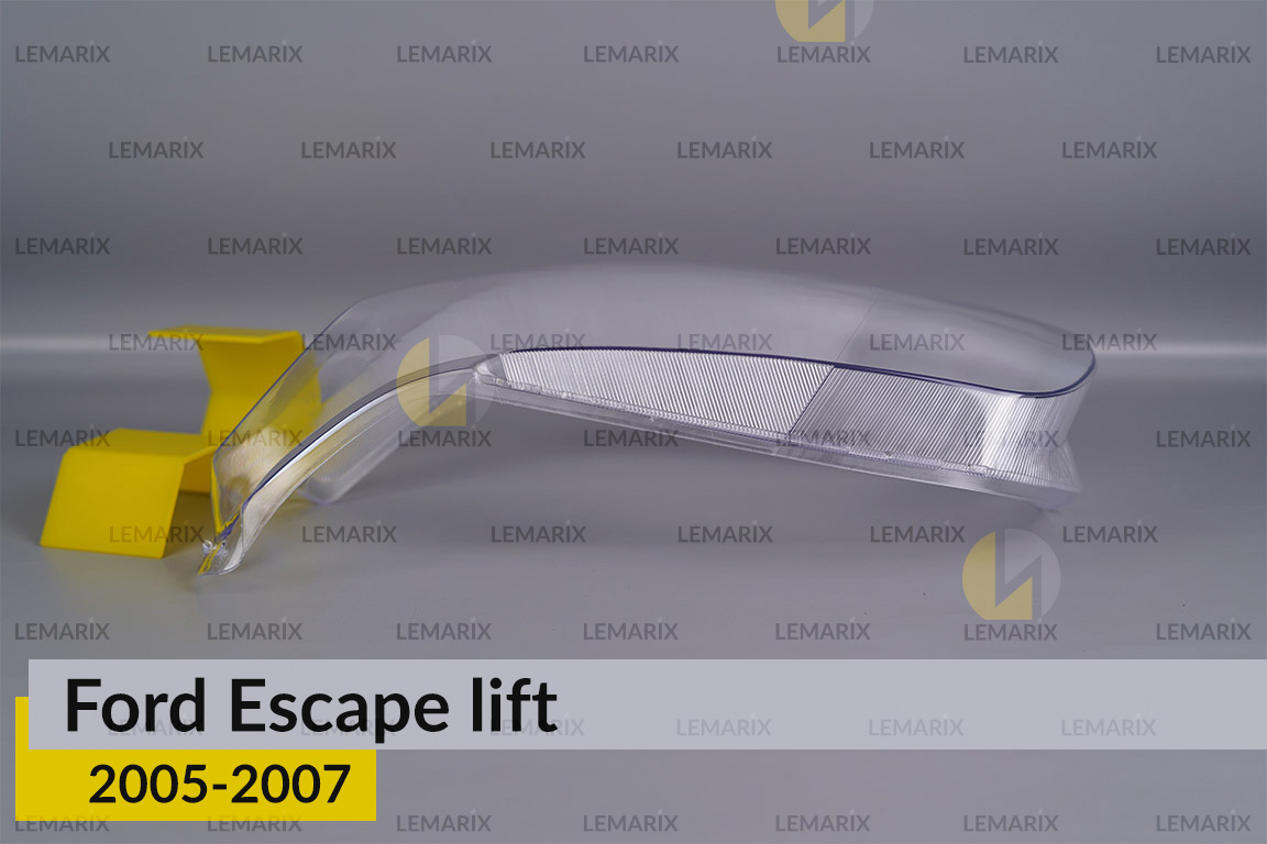 Стекло фары Ford Escape (2005-2007) рест левое