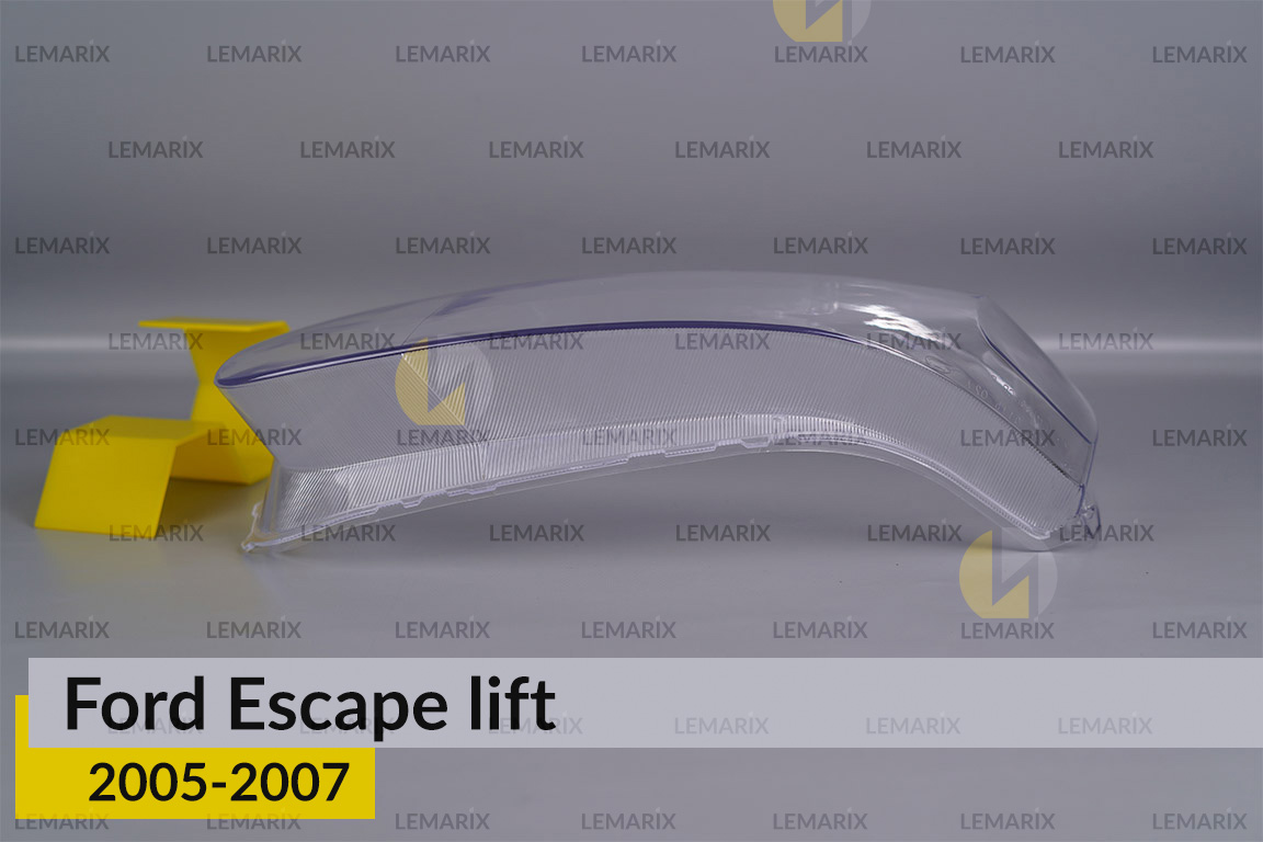 Стекло фары Ford Escape (2005-2007) рест левое