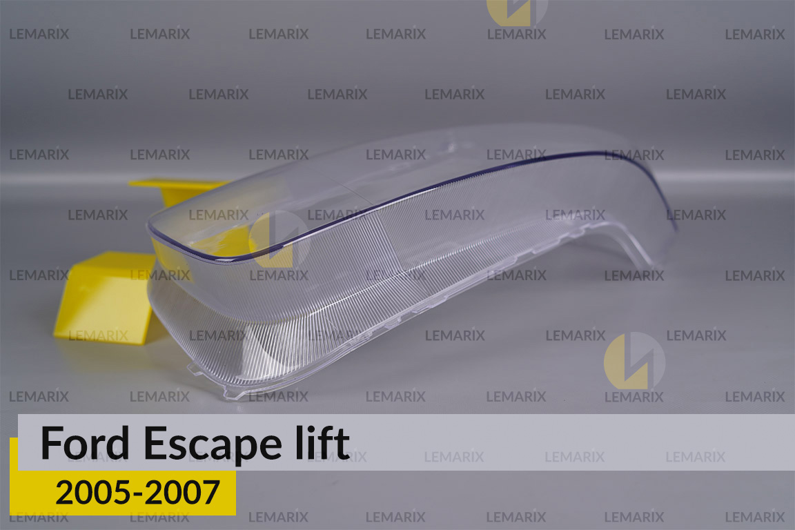 Стекло фары Ford Escape (2005-2007) рест левое