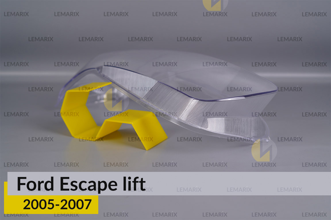 Стекло фары Ford Escape (2005-2007) рест левое