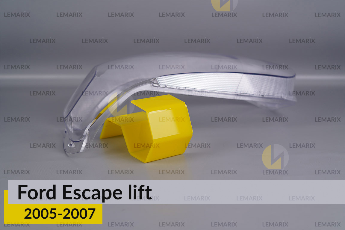 Стекло фары Ford Escape (2005-2007) рест левое