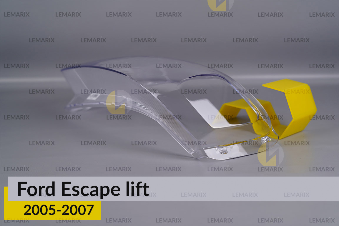 Стекло фары Ford Escape (2005-2007) рест левое