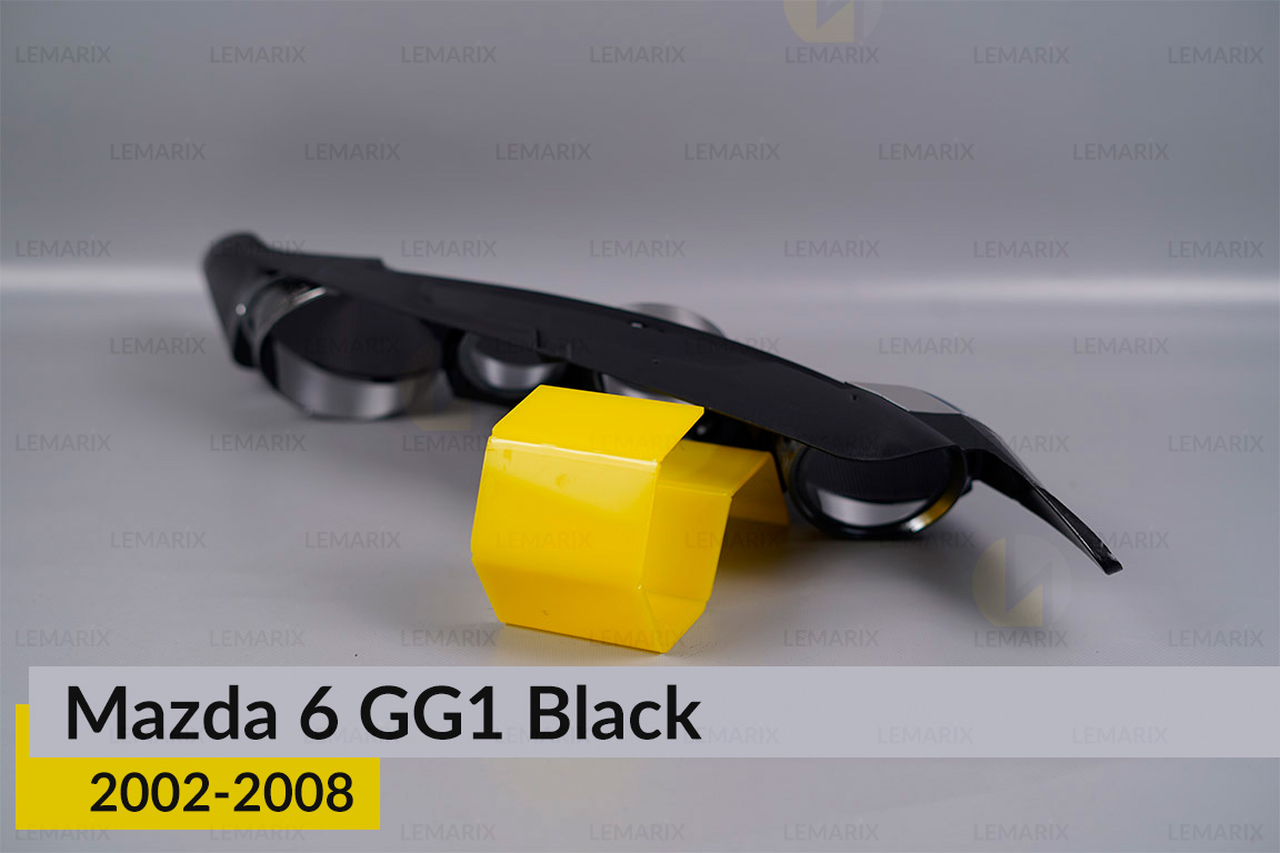 Декоративна маска Mazda 6 GG1 Black (2002-2008) права