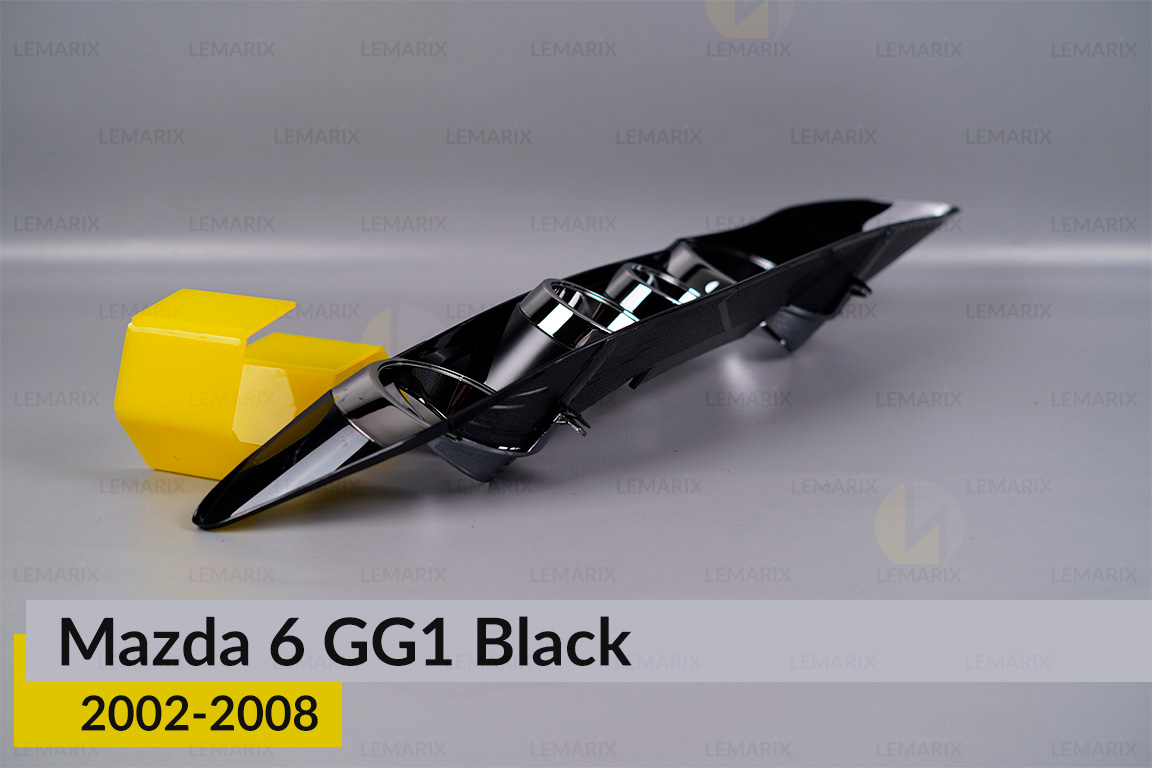 Декоративна маска Mazda 6 GG1 Black (2002-2008) права