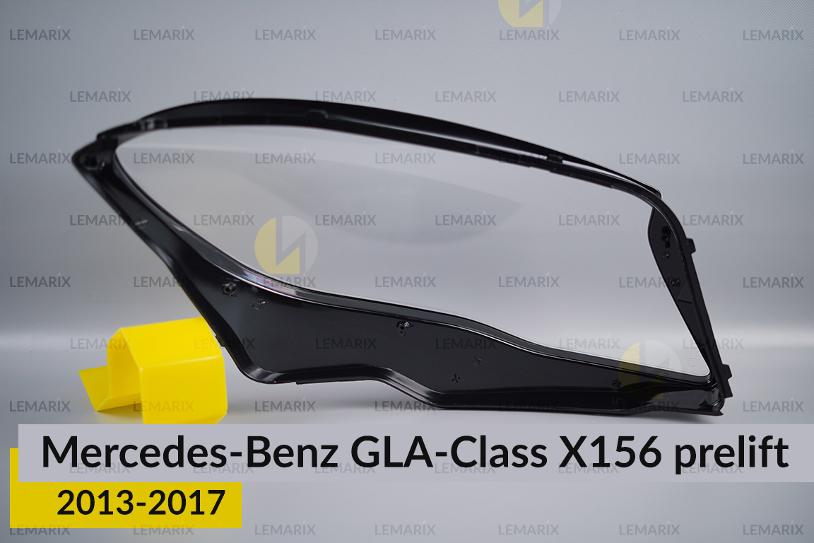 Скло фари Mercedes-Benz GLA-Class X156 (2013-2017) дорест ліве