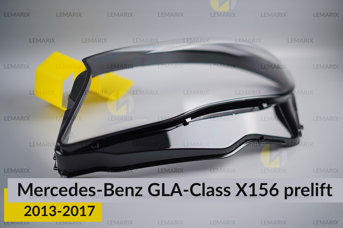 Скло фари Mercedes-Benz GLA-Class X156 (2013-2017) дорест ліве