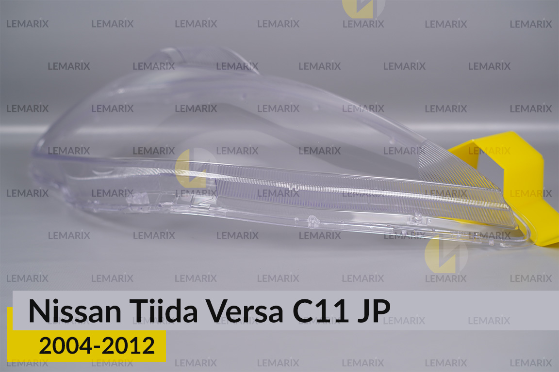 Стекло фары Nissan Tiida Versa C11 Japan (2004-2012) правое