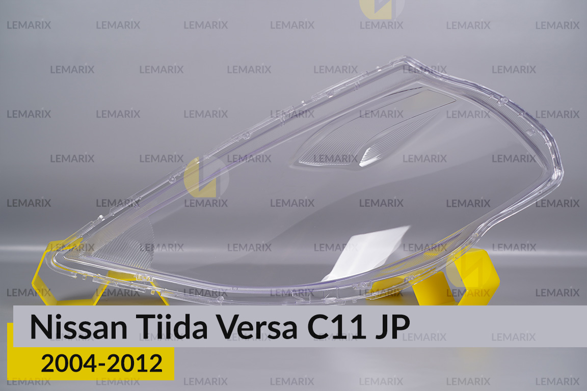Стекло фары Nissan Tiida Versa C11 Japan (2004-2012) правое