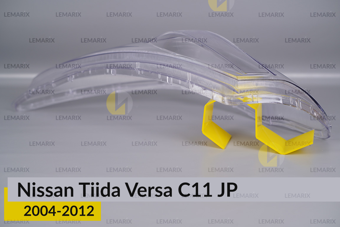 Стекло фары Nissan Tiida Versa C11 Japan (2004-2012) правое