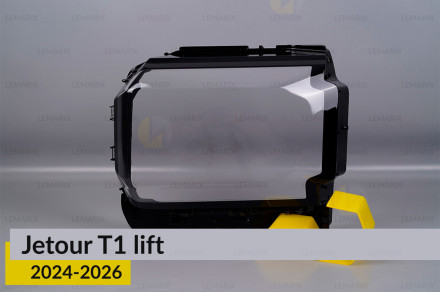 Стекло фары Jetour T1 (2024-2026) рест левое